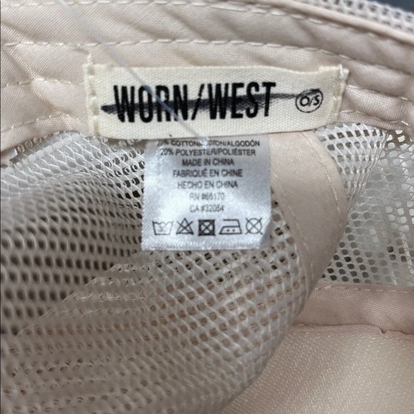 Anthropologie Ski Bunny Worn West New One Size Cream New main image 4